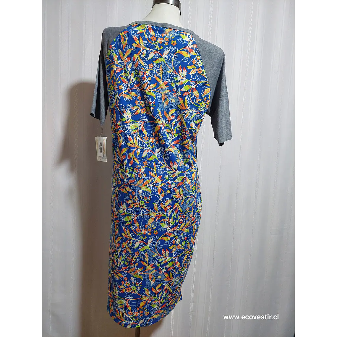 VESTIDO FLORAL MULTICOLOR LULAROE TALLA 2XL  4