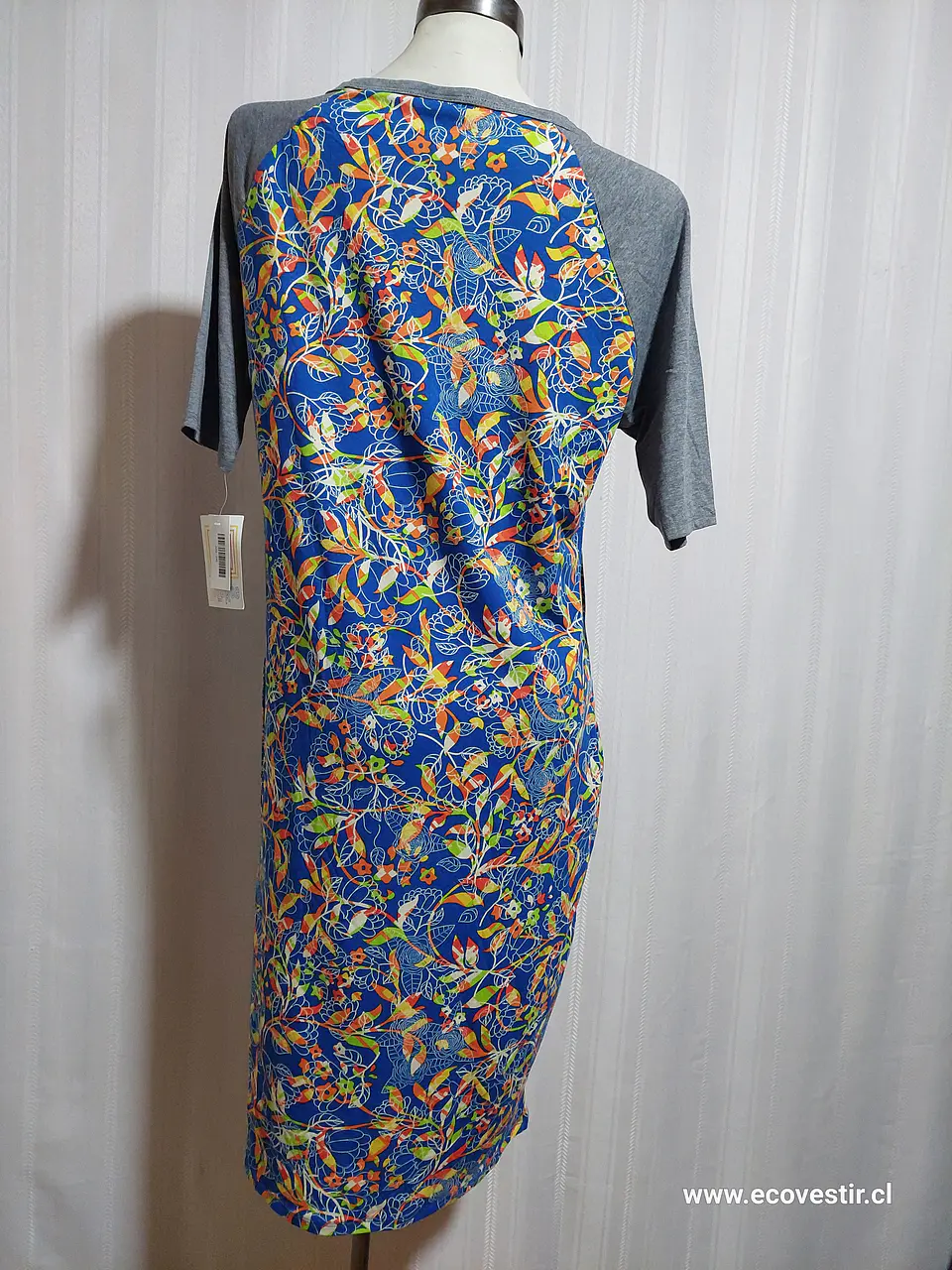 VESTIDO FLORAL MULTICOLOR LULAROE TALLA 2XL  4