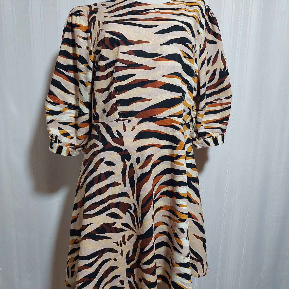 VESTIDO CASUAL LEOPARDO TALLA XL 1