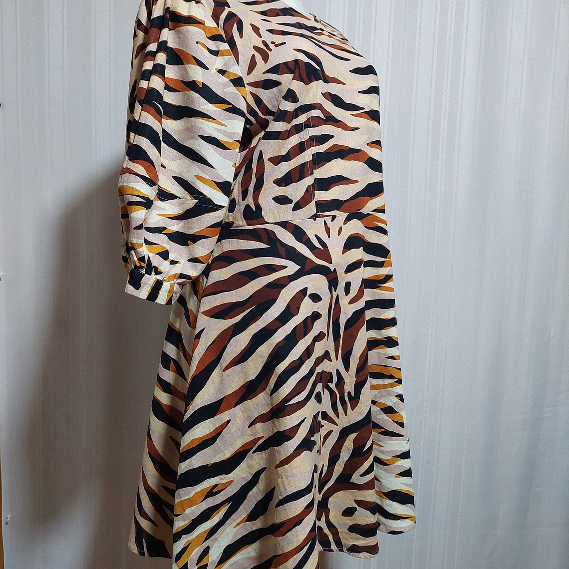 VESTIDO CASUAL LEOPARDO TALLA XL 2
