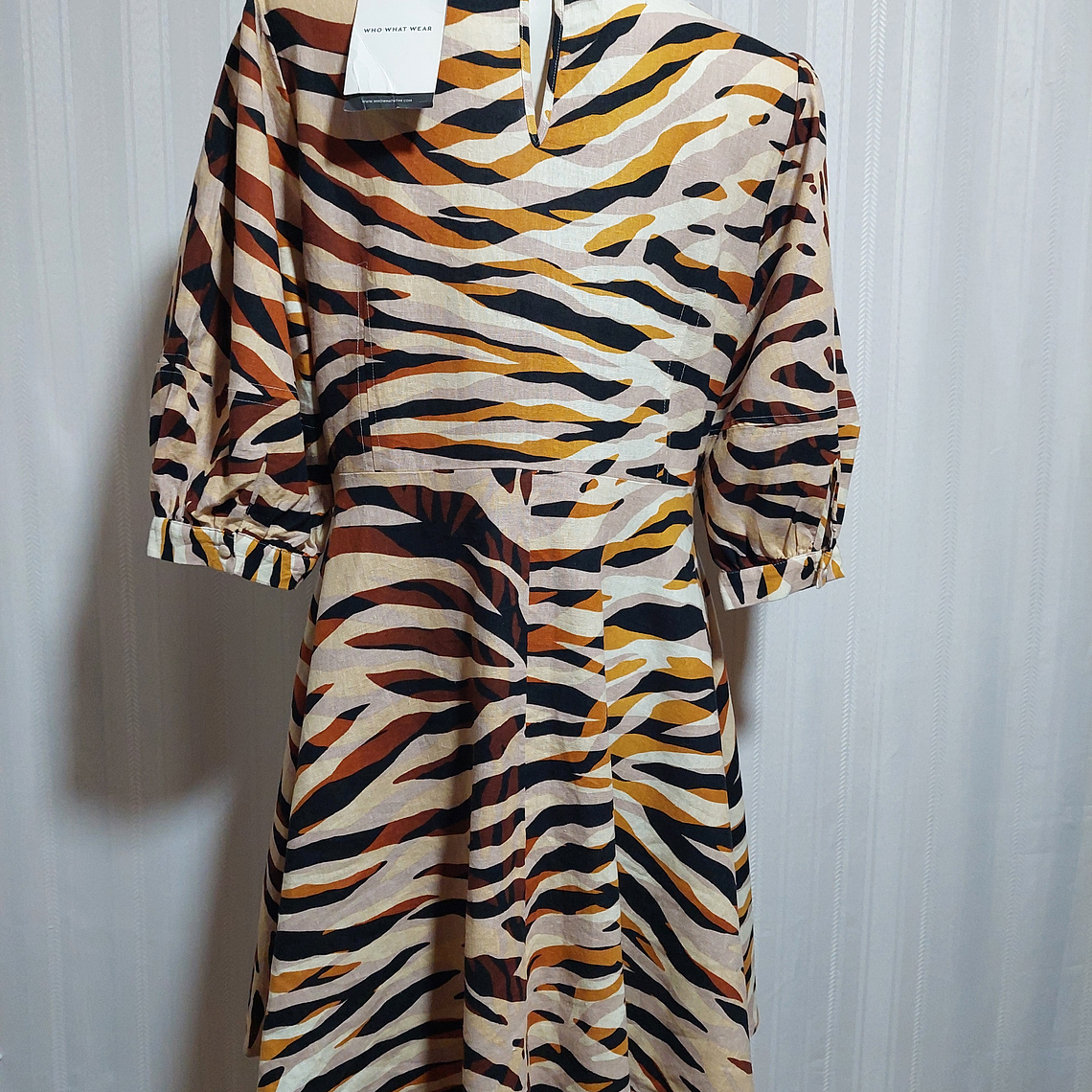 VESTIDO CASUAL LEOPARDO TALLA XL 4