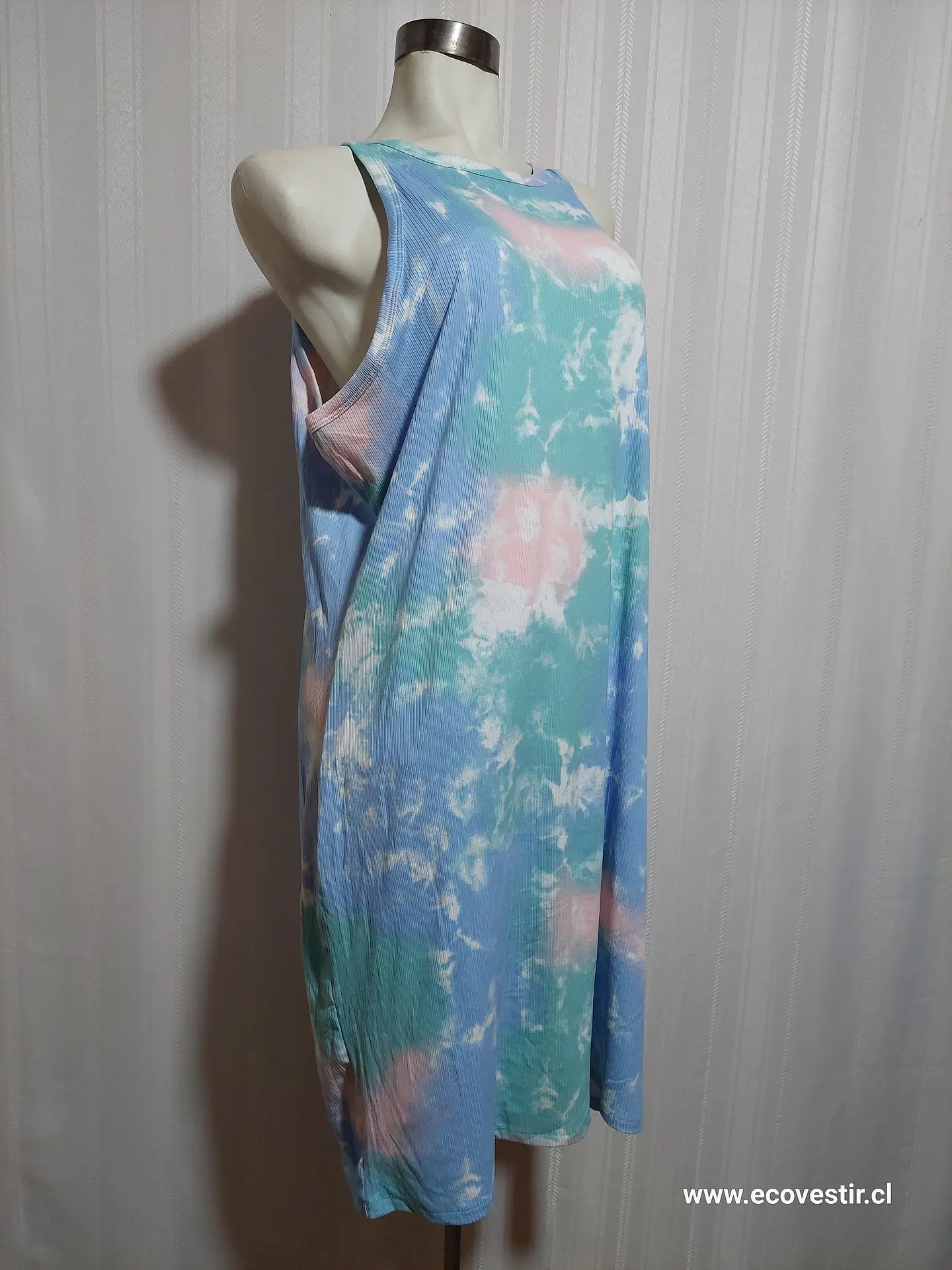 VESTIDO FLORAL MULTICOLOR  S0 KOHL'S  TALLA 2X  2