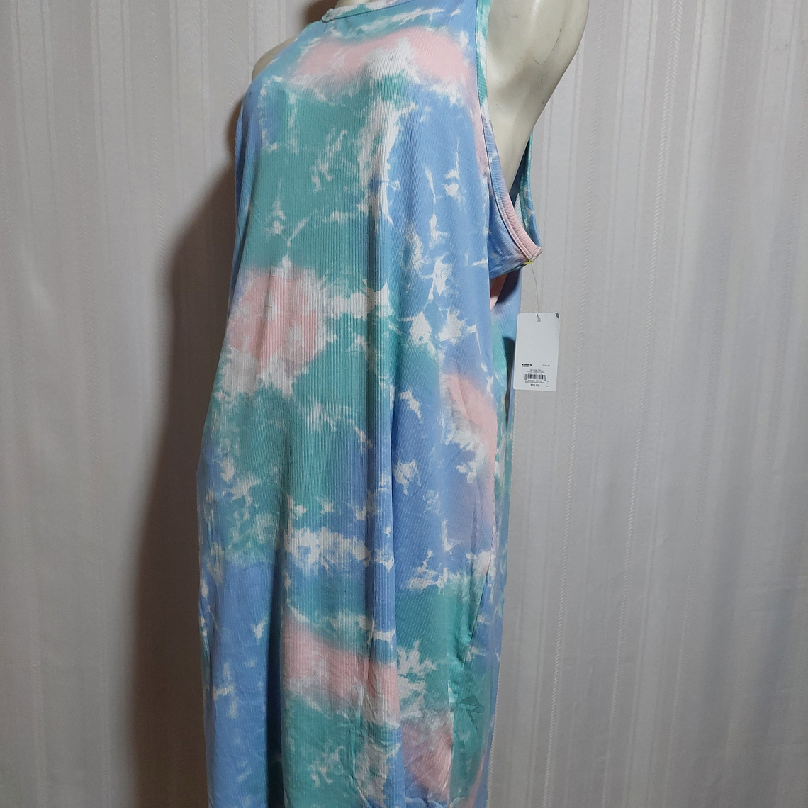 VESTIDO FLORAL MULTICOLOR  S0 KOHL'S  TALLA 2X  3
