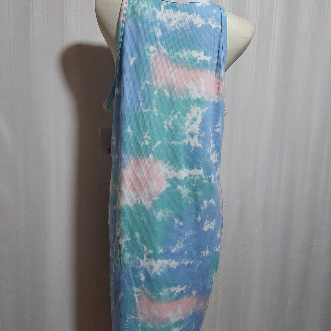 VESTIDO FLORAL MULTICOLOR  S0 KOHL'S  TALLA 2X  4