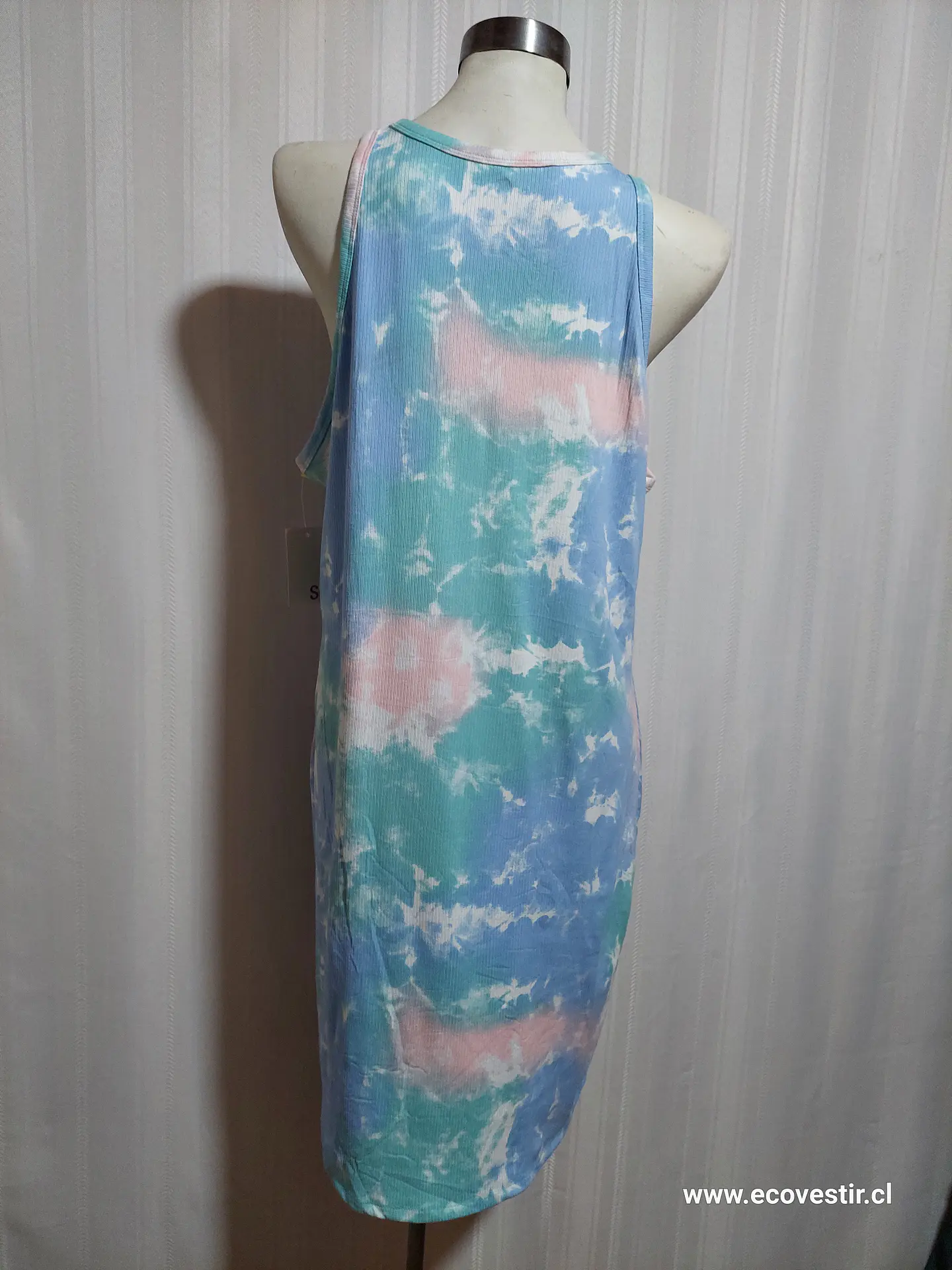 VESTIDO FLORAL MULTICOLOR  S0 KOHL'S  TALLA 2X  4