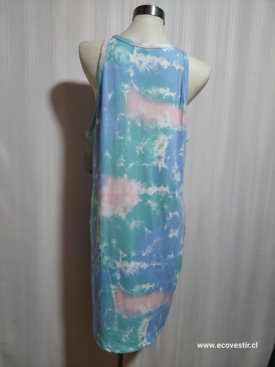 VESTIDO FLORAL MULTICOLOR  S0 KOHL'S  TALLA 2X  4