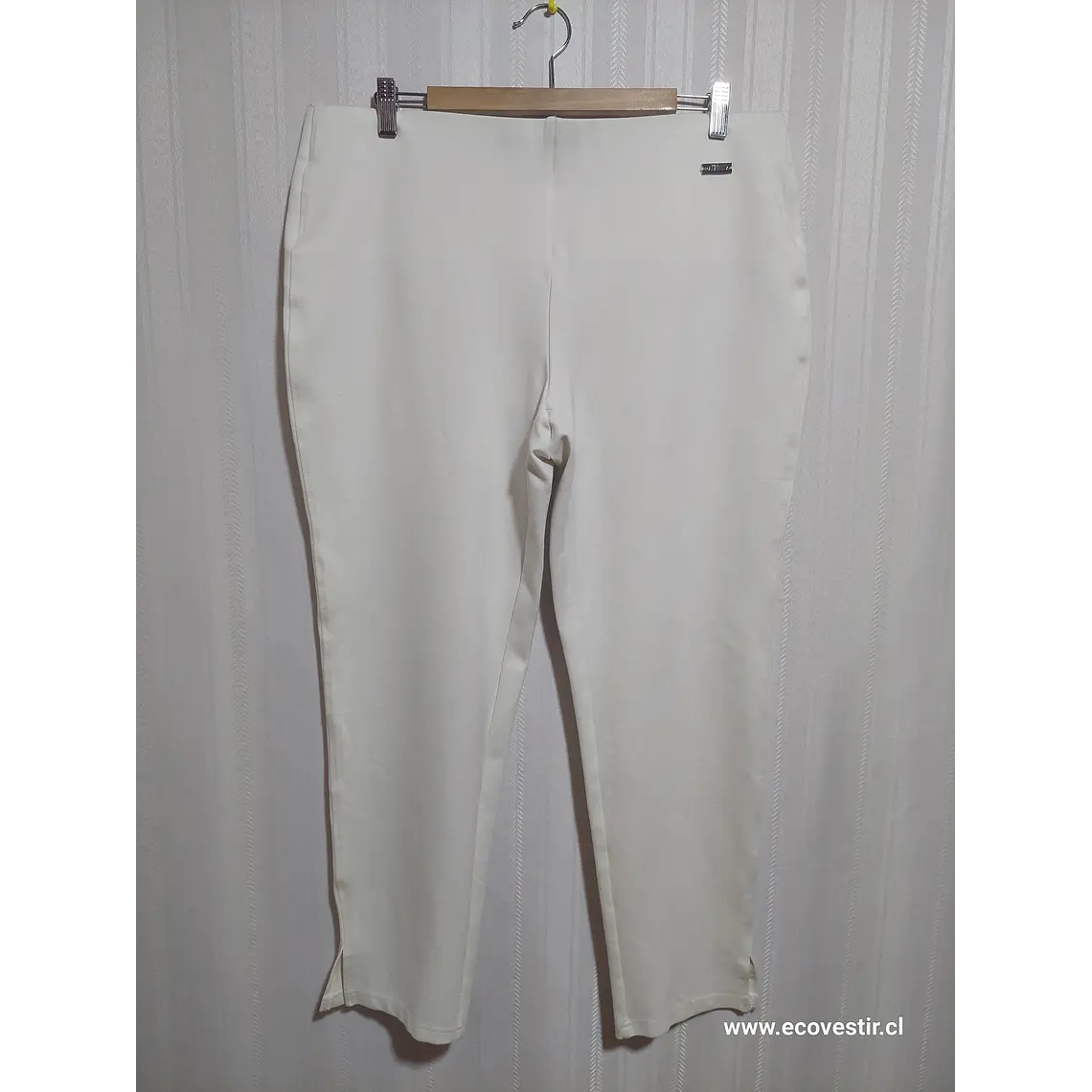 PANTALÓN BLANCO RAFAELLA TALLA XL 1