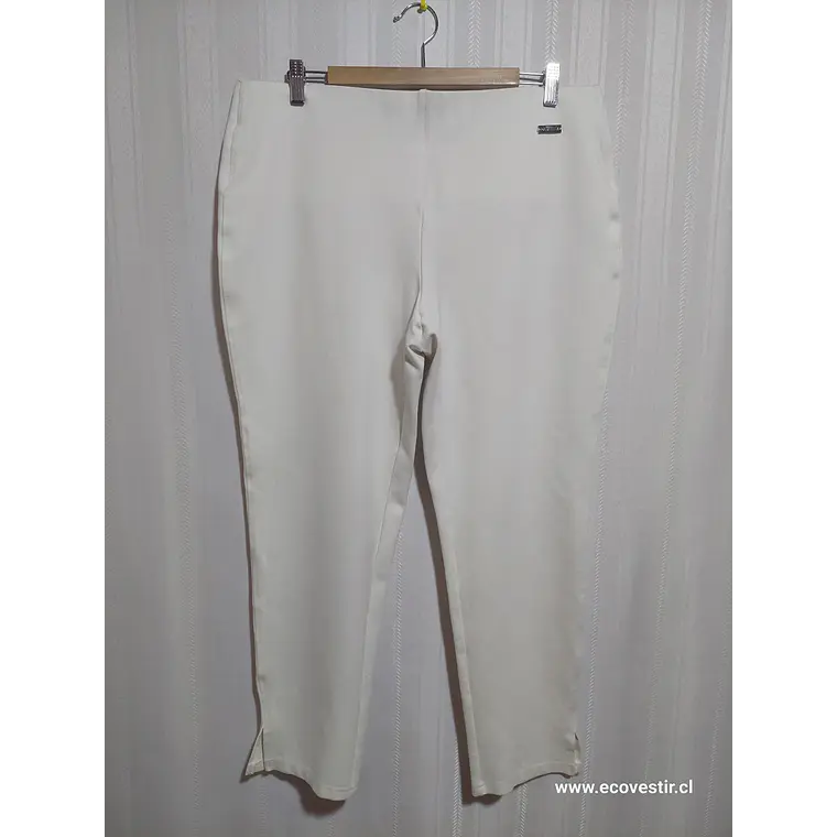 PANTALÓN BLANCO RAFAELLA TALLA XL 1