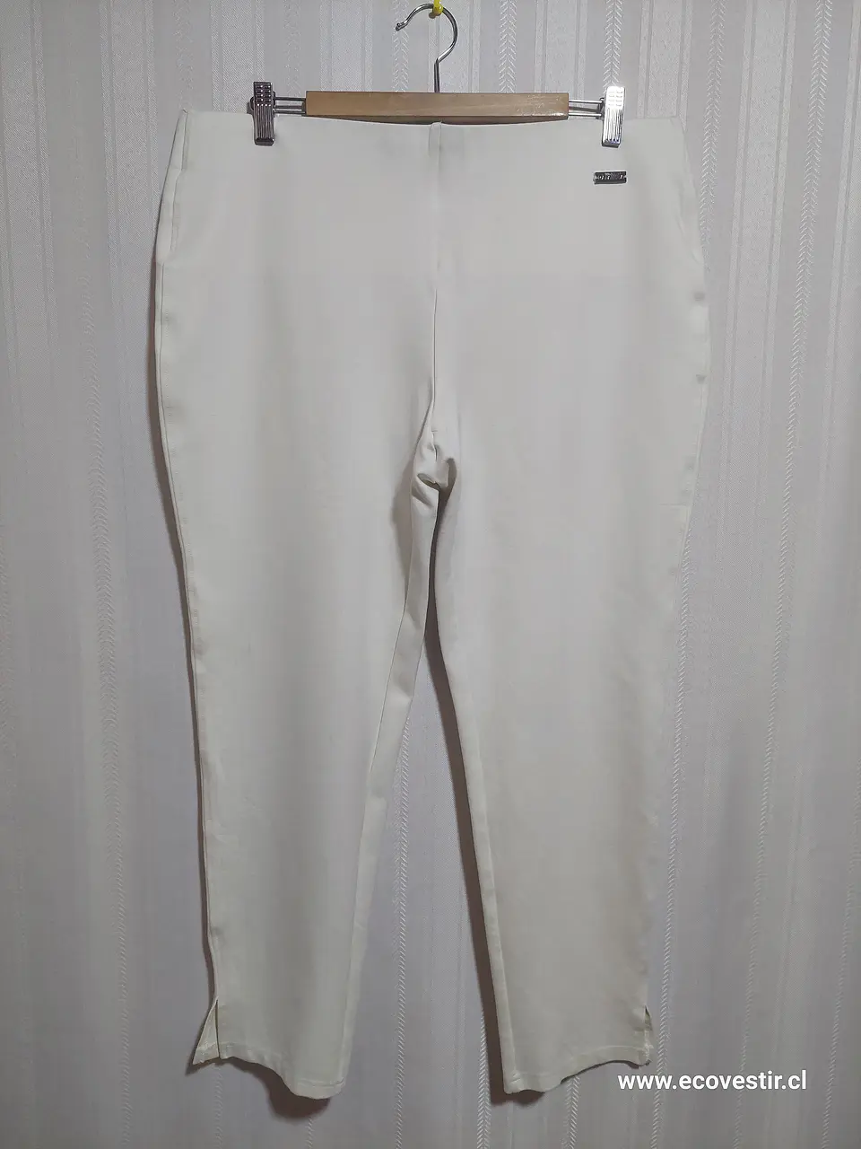 PANTALÓN BLANCO RAFAELLA TALLA XL 1