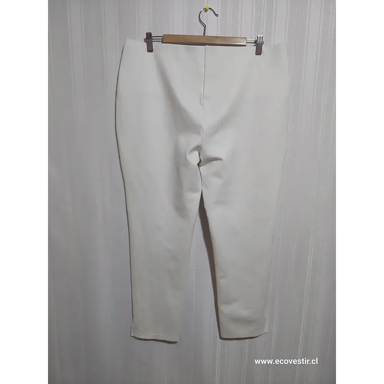 PANTALÓN BLANCO RAFAELLA TALLA XL 2