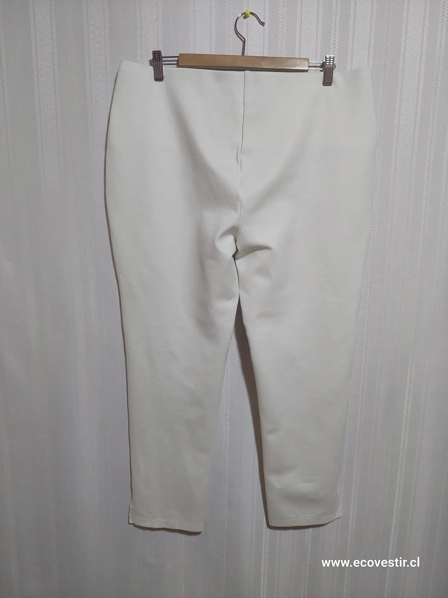 PANTALÓN BLANCO RAFAELLA TALLA XL 2