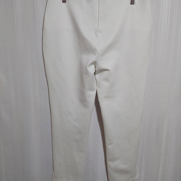 PANTALÓN BLANCO RAFAELLA TALLA XL 2