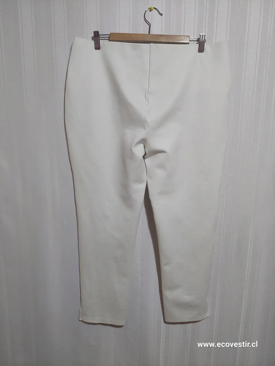 PANTALÓN BLANCO RAFAELLA TALLA XL 2