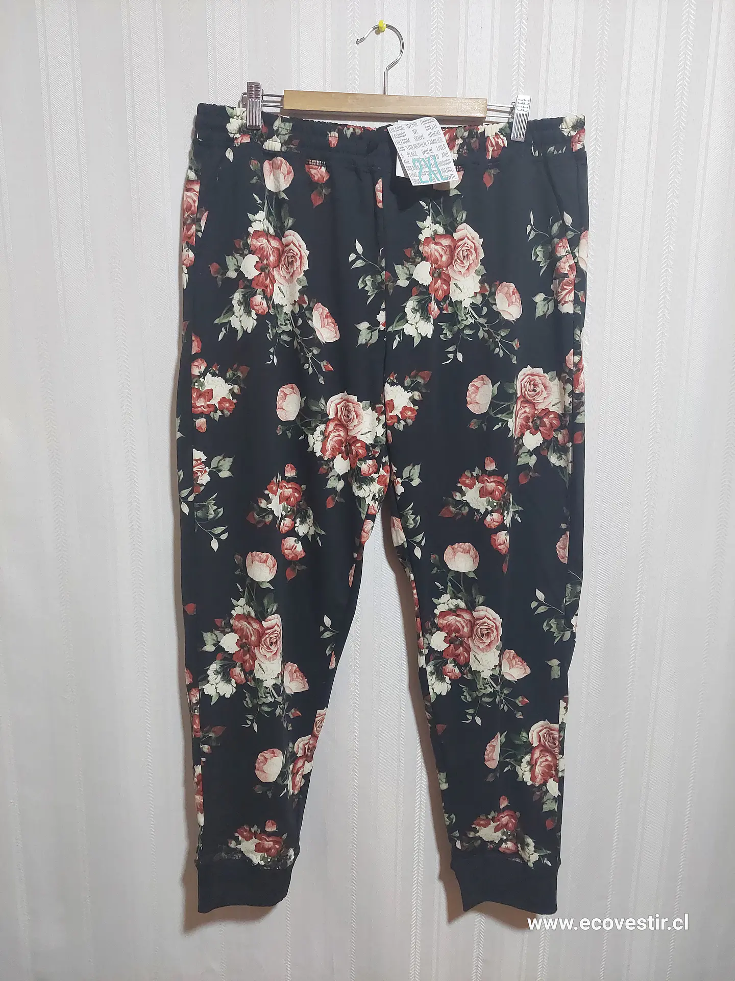 PANTALÓN BUZO ESTAMPADO LULAROA TALLA 2XL 1