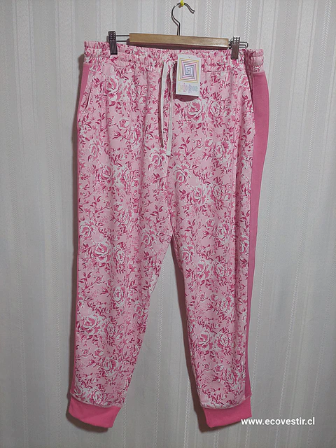 PANTALÓN BUZO ESTAMPADO LULAROA TALLA 2XL