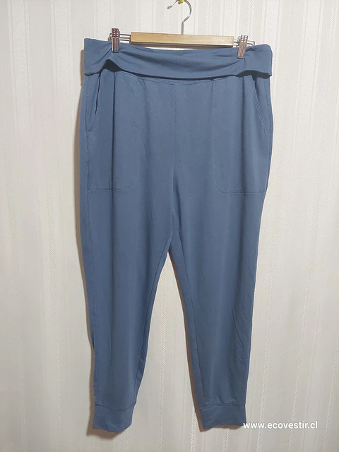 PANTALÓN BUZO AZUL OLD NAVE ACTIVE TALLA L