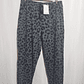 PANTALÓN BUZO NEGRO ESTAMPADO LULAROA TALLA 2XL - Miniatura 1