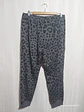 PANTALÓN BUZO NEGRO ESTAMPADO LULAROA TALLA 2XL - Miniatura 2