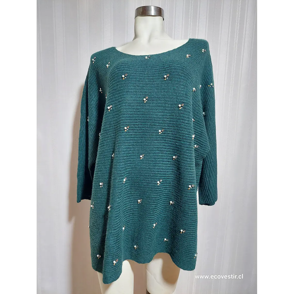 SWEATER VERDE LANE BRYANT TALLA 22/24 2