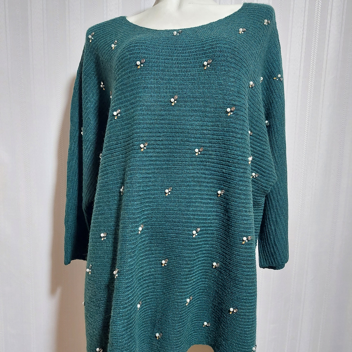 SWEATER VERDE LANE BRYANT TALLA 22/24 2