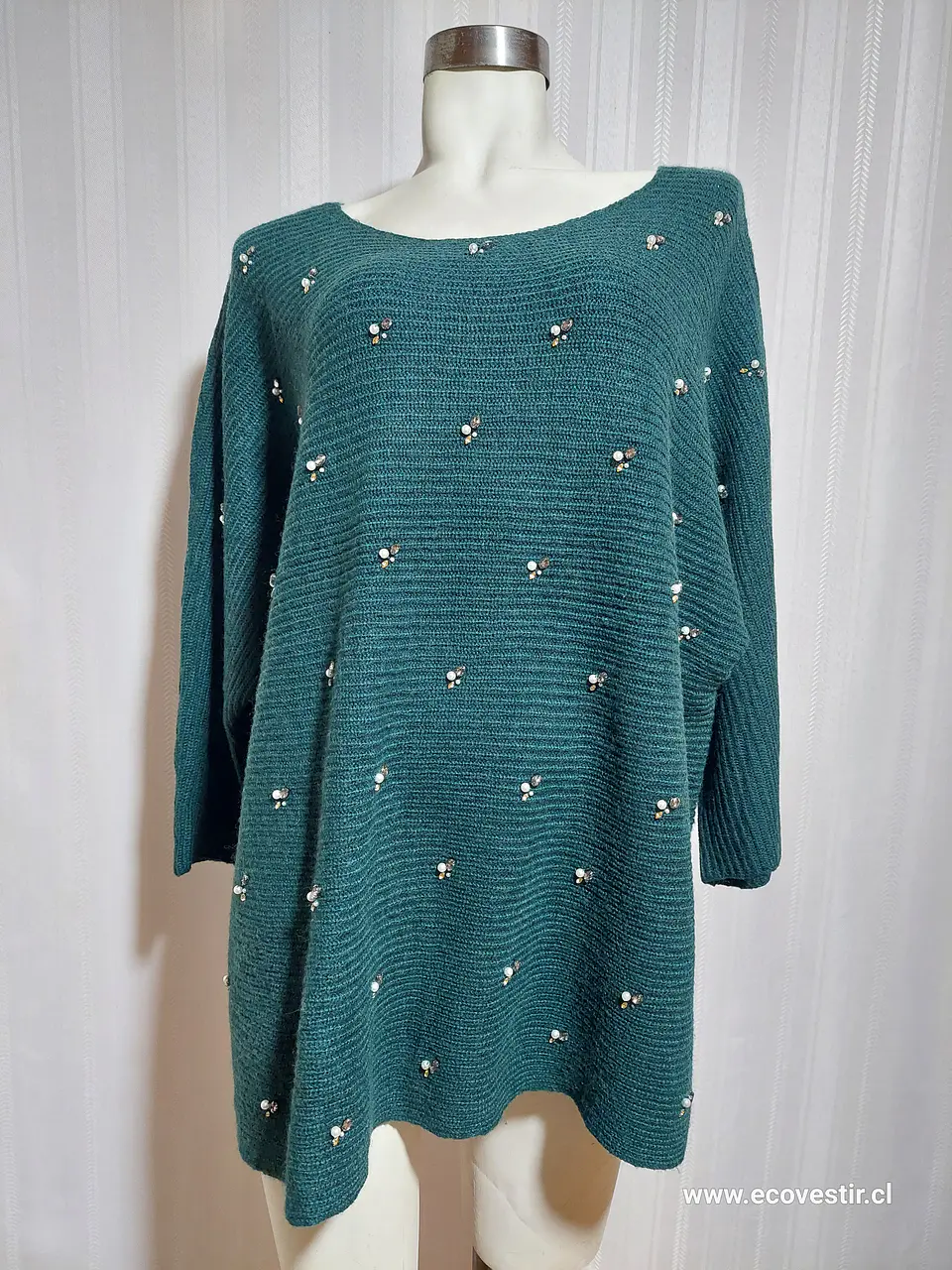 SWEATER VERDE LANE BRYANT TALLA 22/24 2
