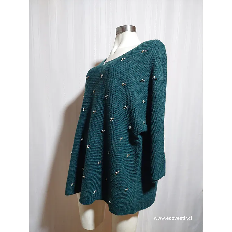 SWEATER VERDE LANE BRYANT TALLA 22/24 3
