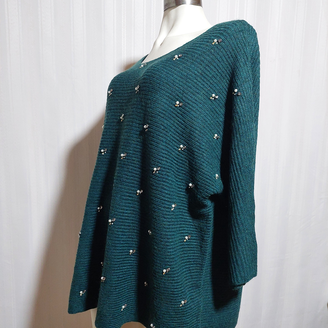 SWEATER VERDE LANE BRYANT TALLA 22/24 3