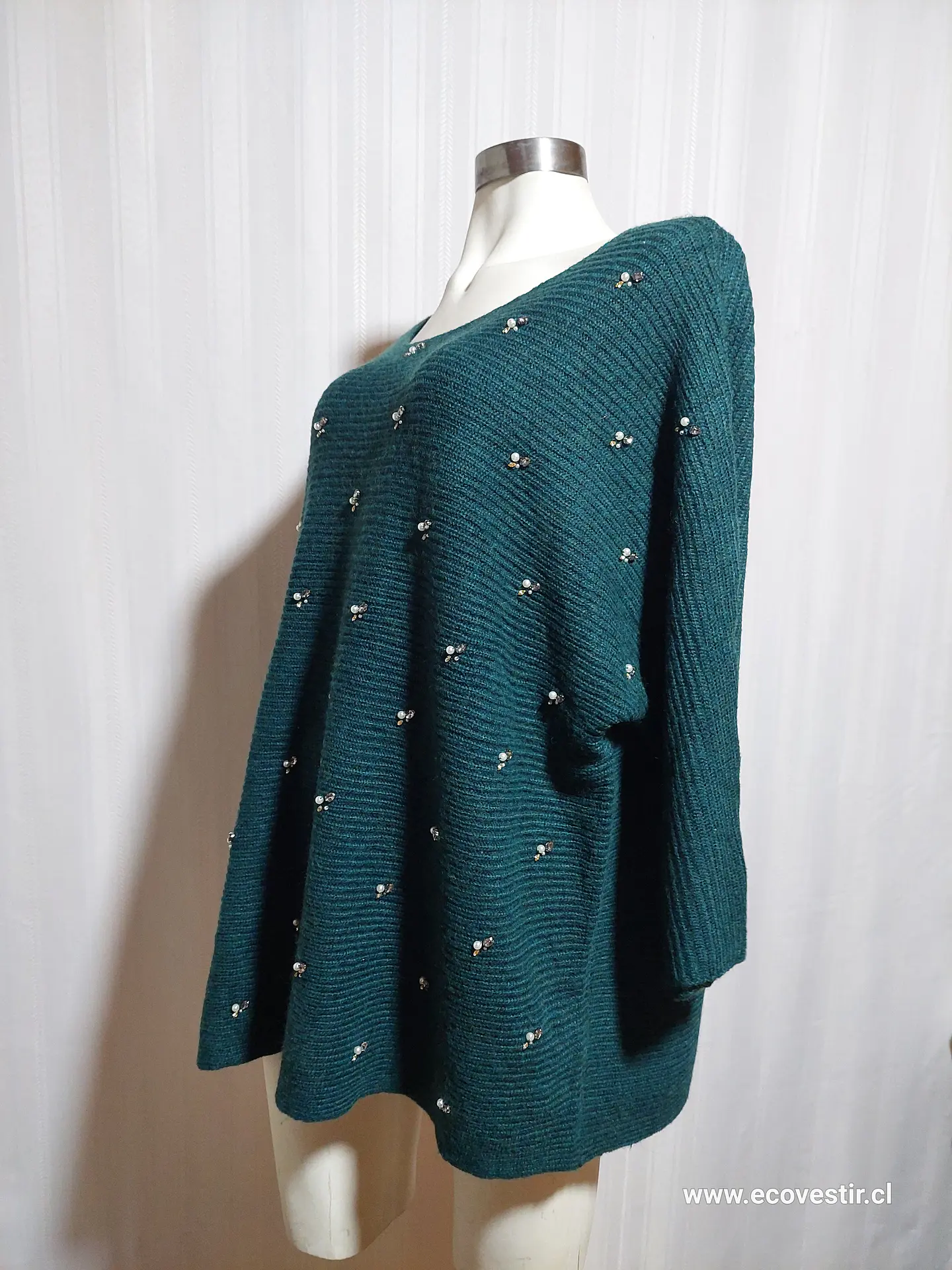 SWEATER VERDE LANE BRYANT TALLA 22/24 3