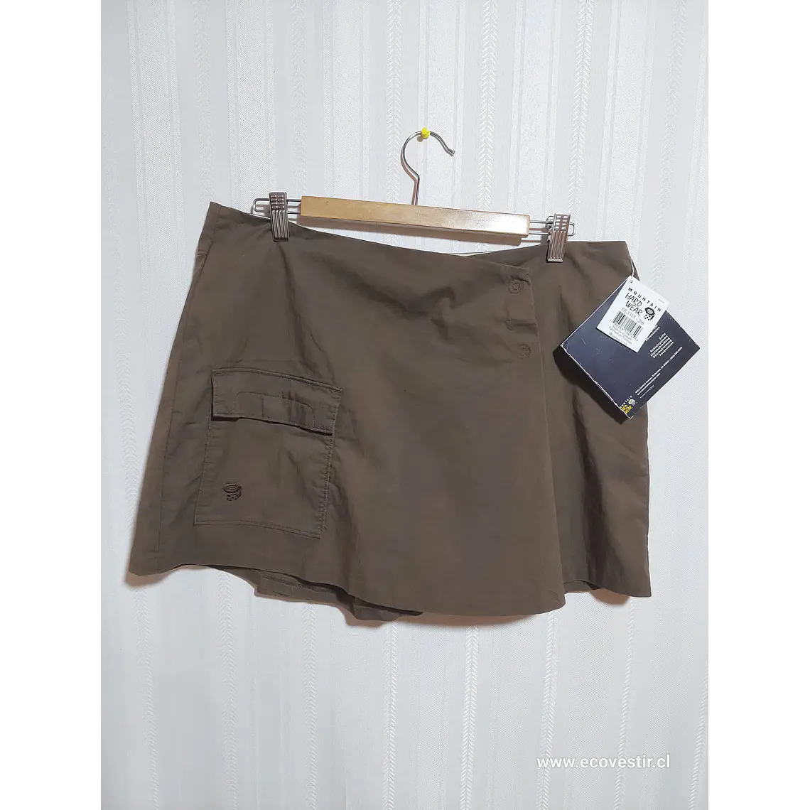 SHORT FALDA MOUNTAIN HARD WEAR CAFE TALLA  12 1