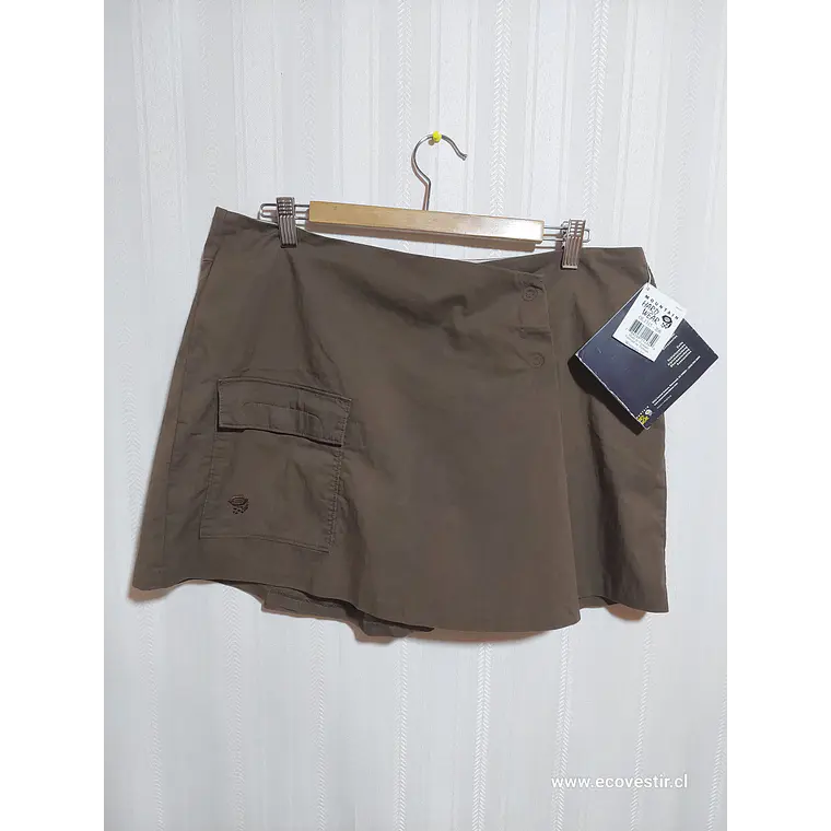 SHORT FALDA MOUNTAIN HARD WEAR CAFE TALLA  12 1