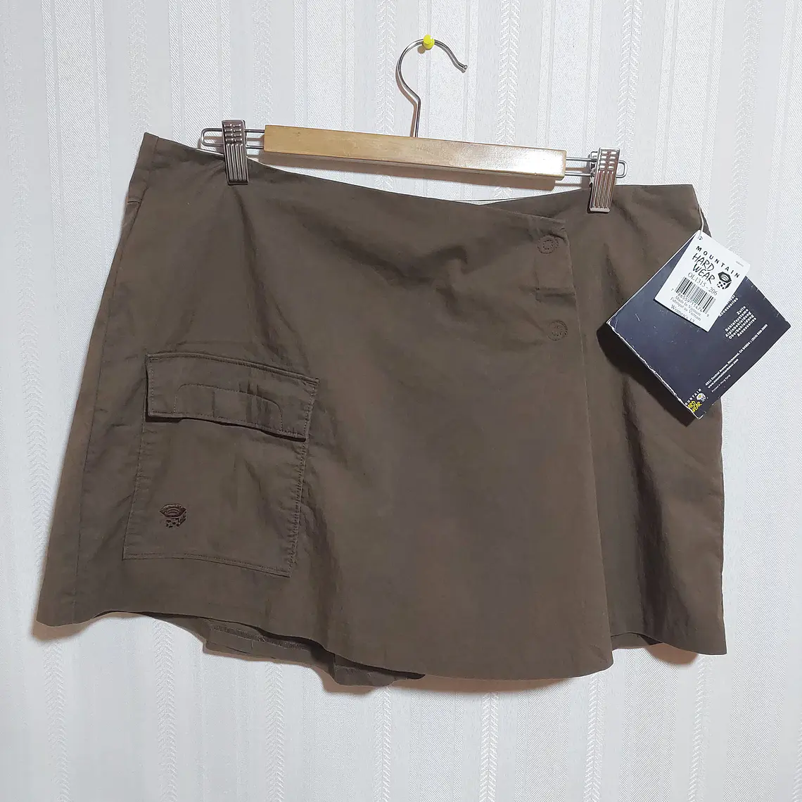 SHORT FALDA MOUNTAIN HARD WEAR CAFE TALLA  12 1