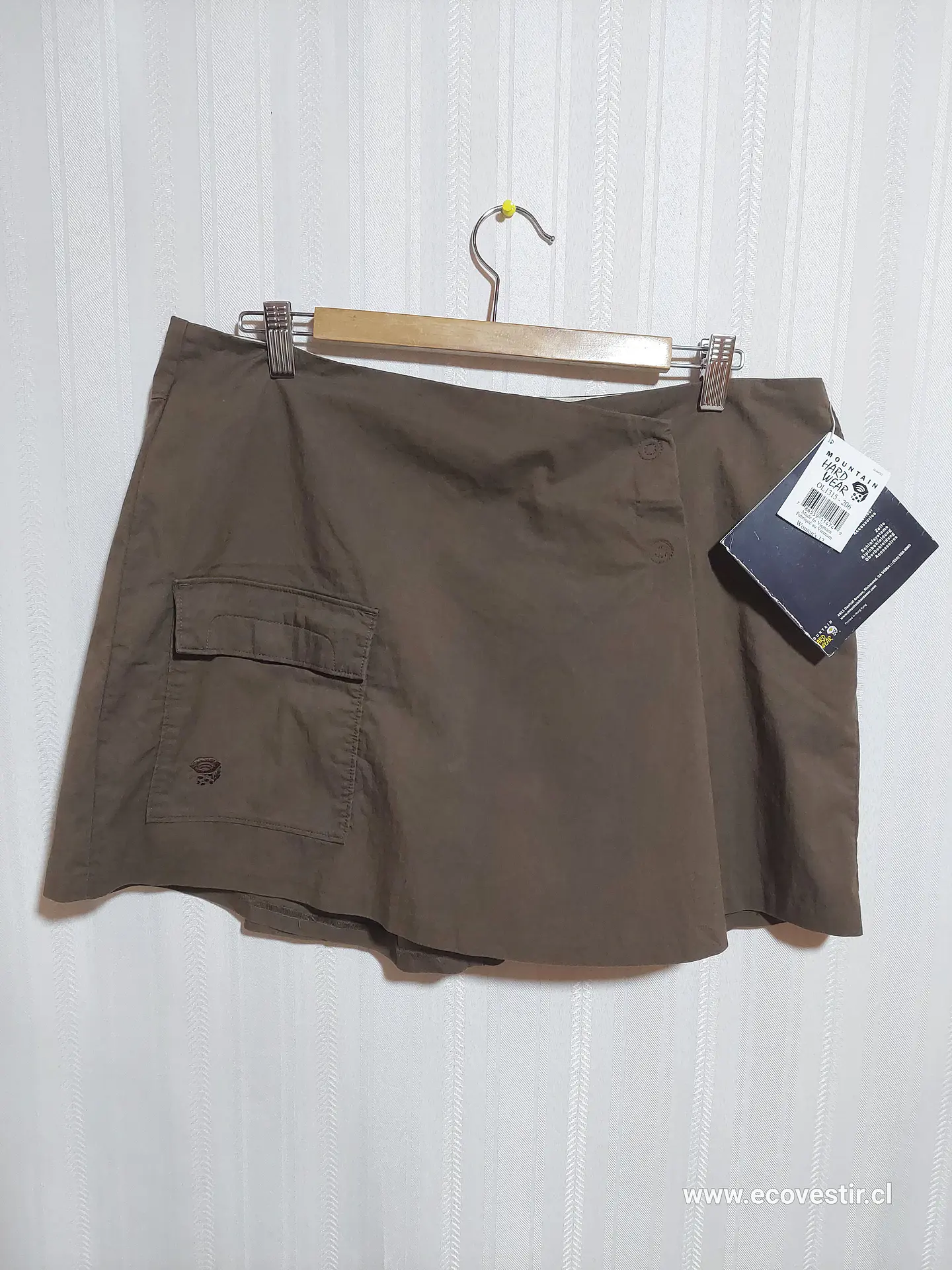 SHORT FALDA MOUNTAIN HARD WEAR CAFE TALLA  12 1