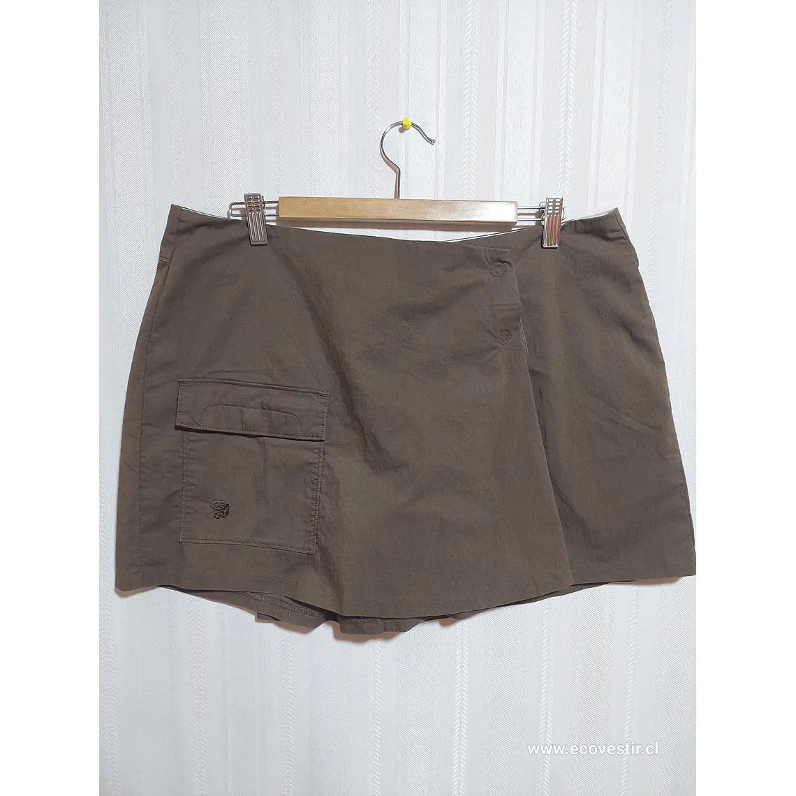 SHORT FALDA MOUNTAIN HARD WEAR CAFE TALLA  12 2