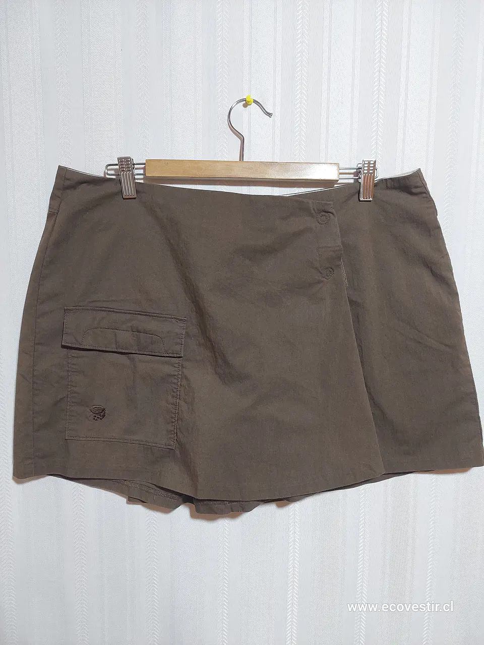 SHORT FALDA MOUNTAIN HARD WEAR CAFE TALLA  12 2