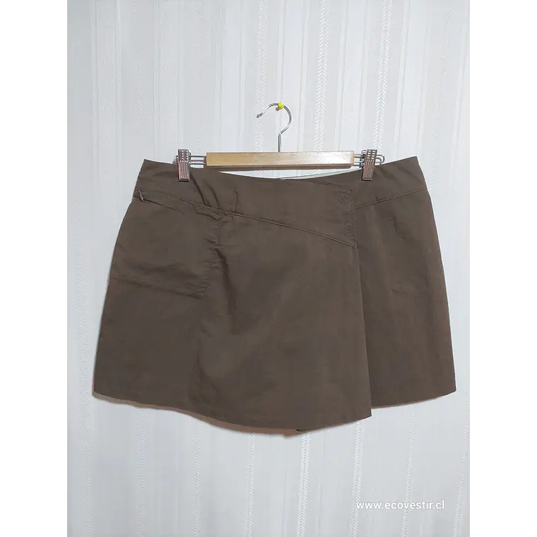 SHORT FALDA MOUNTAIN HARD WEAR CAFE TALLA  12 3