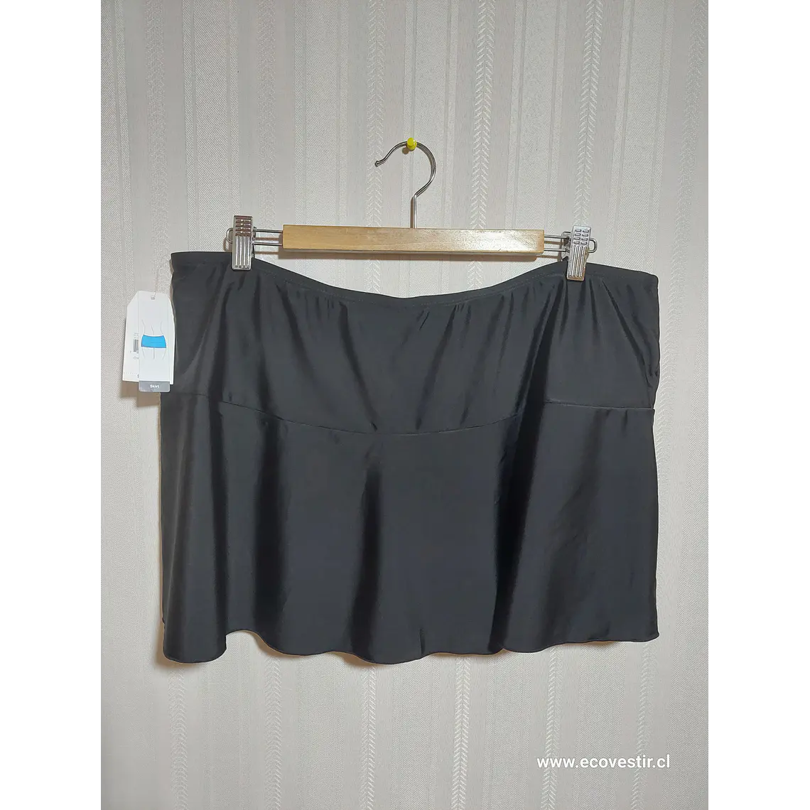 Falda Negra Mujer Time and Tru Talla XL 2