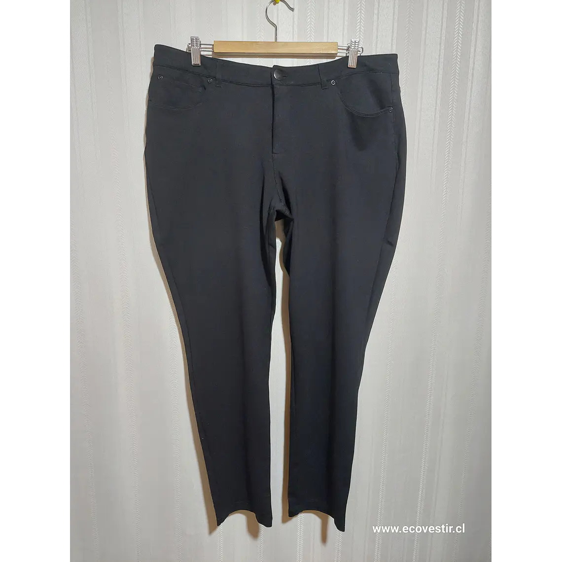 PANTALÓN NEGRO SIGNATURE SLIMMING TALLA 16 1