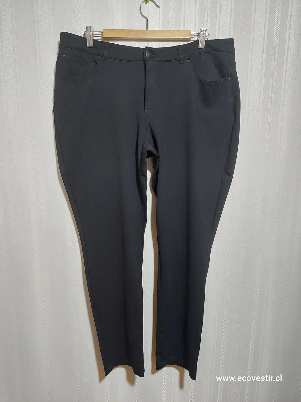 PANTALÓN NEGRO SIGNATURE SLIMMING TALLA 16 1
