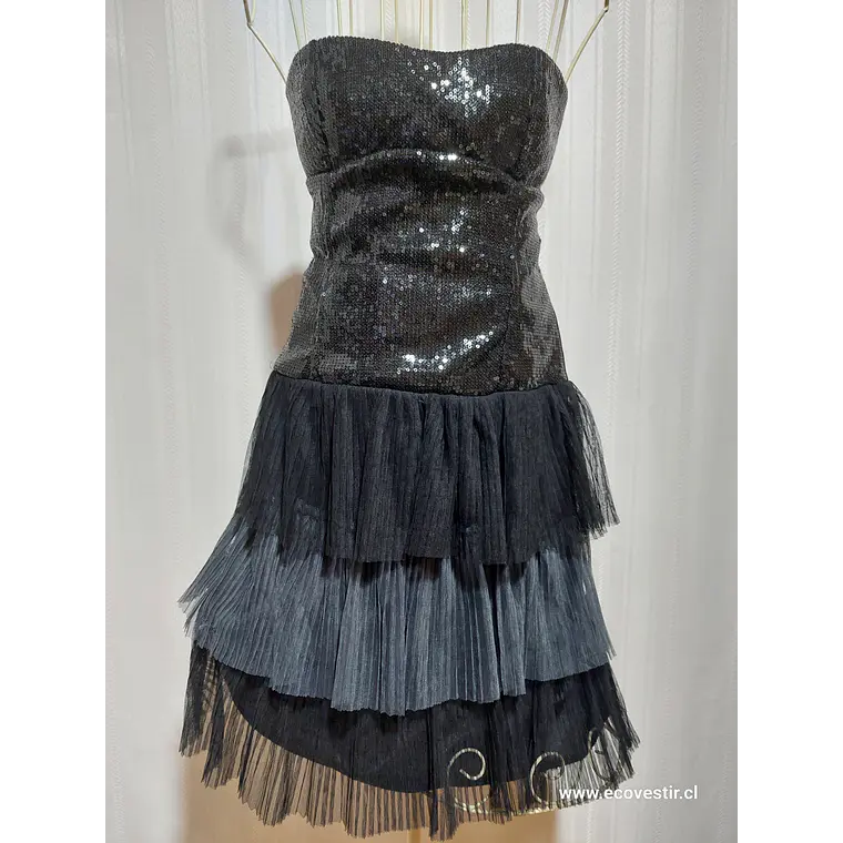VESTIDO MUJER NEGRO JENNYFER TALLA S 1