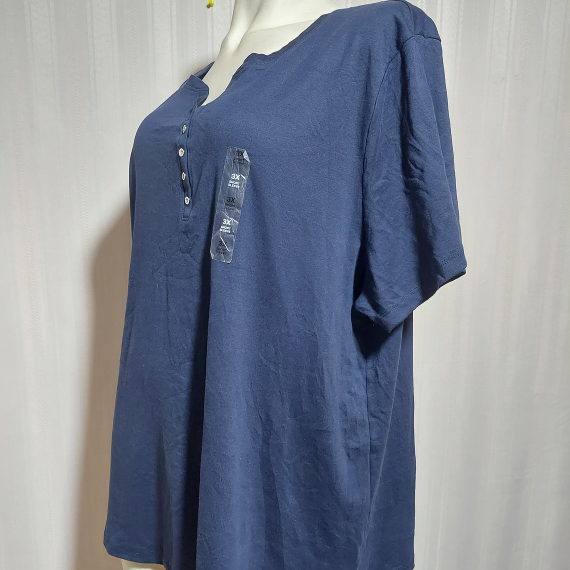 POLERA AZUL MARINO KAREN SCOTT TALLA 3X 2