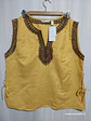 BLUSA MOSTAZA SHERRY TAYLOR TALLA 2X - Miniatura 1