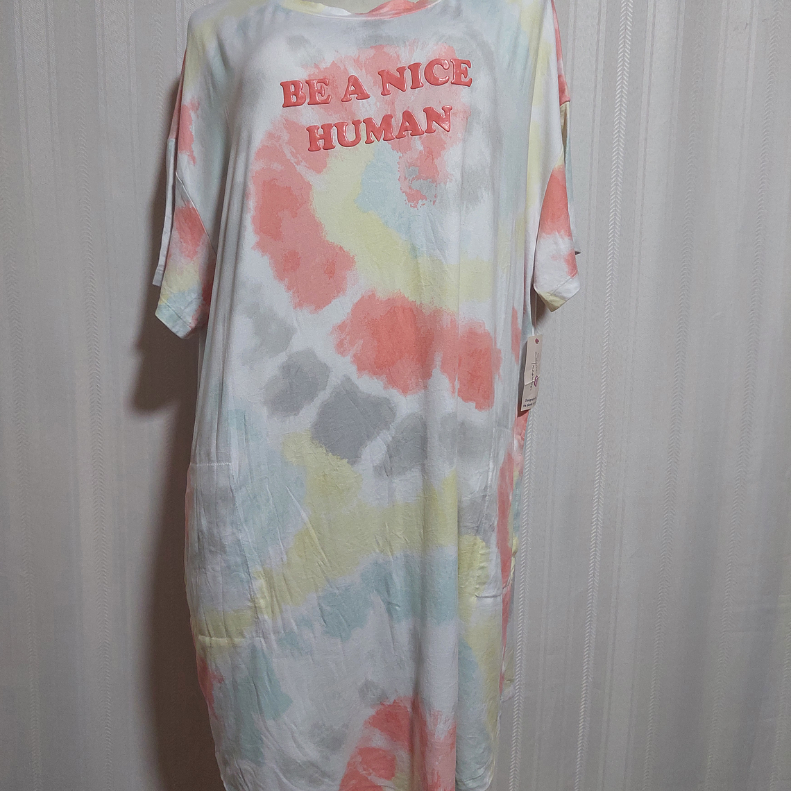 VESTIDO CASUAL MULTICOLOR SECRET TREASURES TALLA L-XL  1