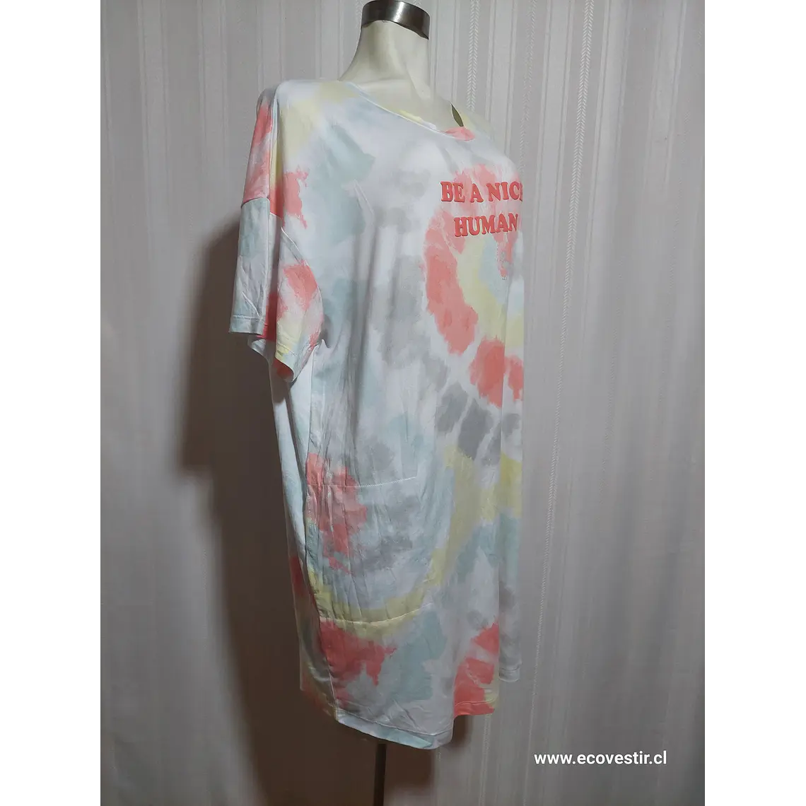 VESTIDO CASUAL MULTICOLOR SECRET TREASURES TALLA L-XL  2