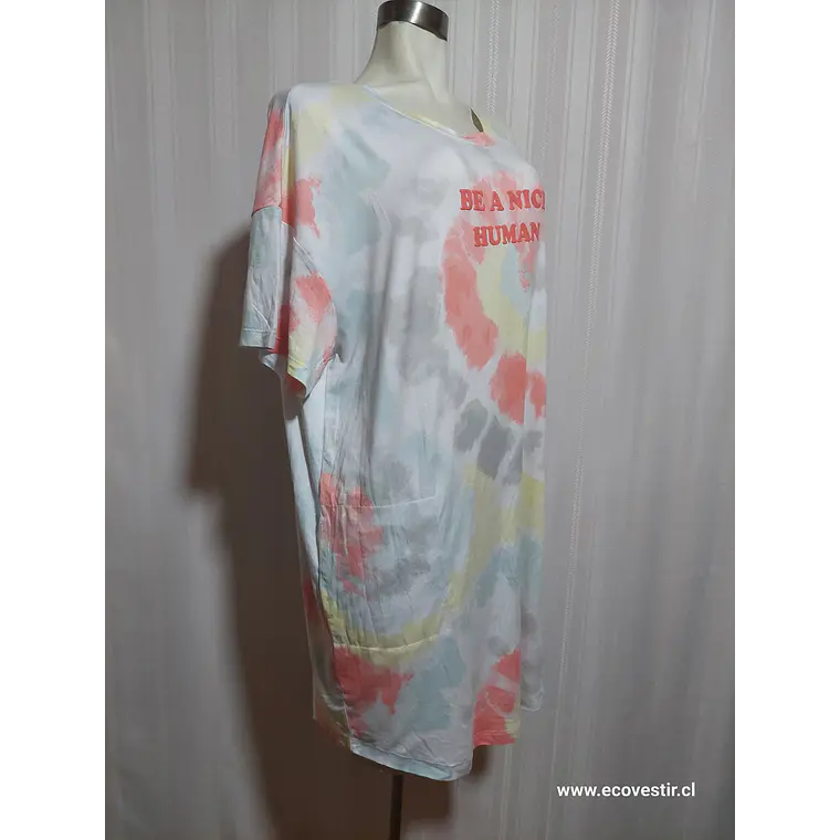 VESTIDO CASUAL MULTICOLOR SECRET TREASURES TALLA L-XL  2