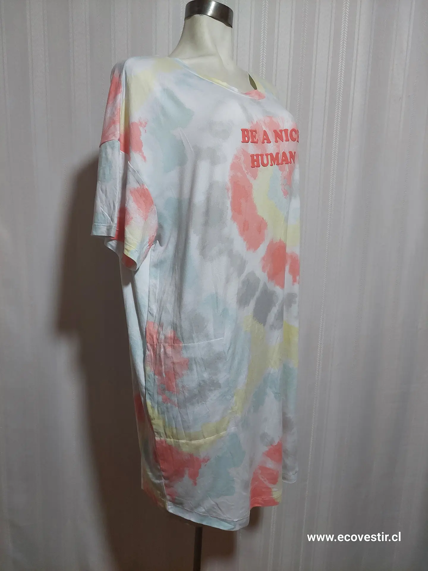 VESTIDO CASUAL MULTICOLOR SECRET TREASURES TALLA L-XL  2