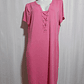 VESTIDO CASUAL ROSADO WHITE / BLACK TALLA XL - Miniatura 1