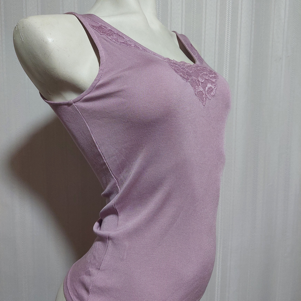 POLERA ROSADA ANN TAYLOR TALLA XS 2