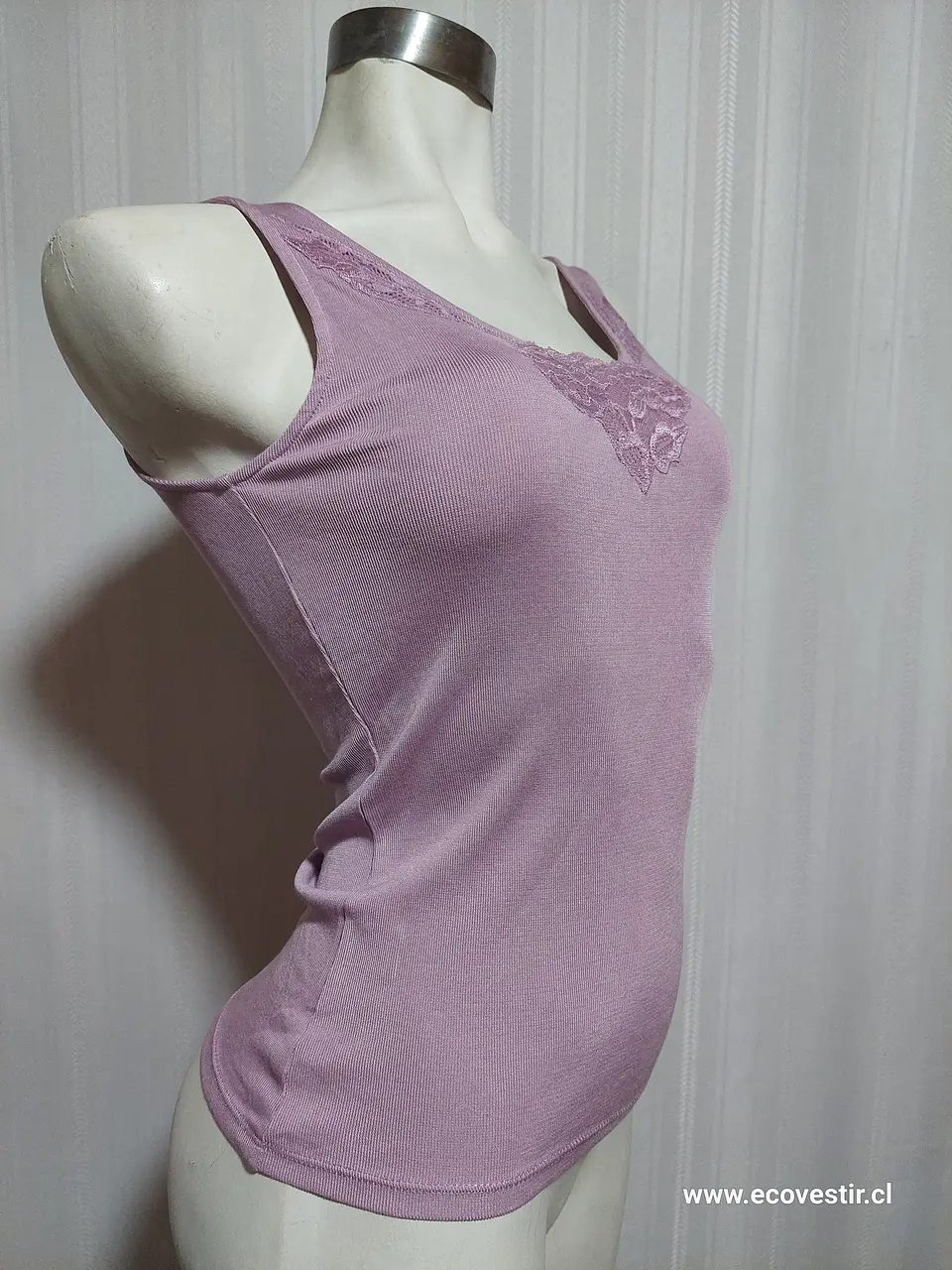 POLERA ROSADA ANN TAYLOR TALLA XS 2
