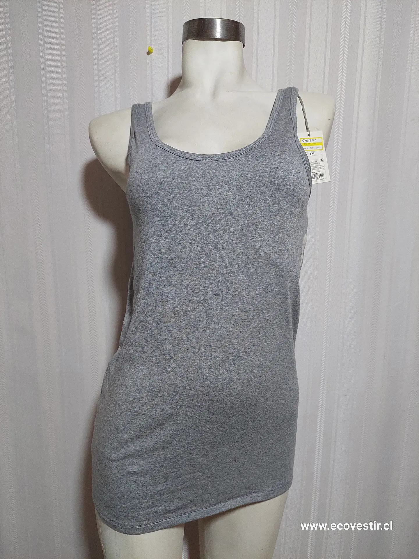 POLERA S/M GRIS NEW DAY TALLA XXL 2