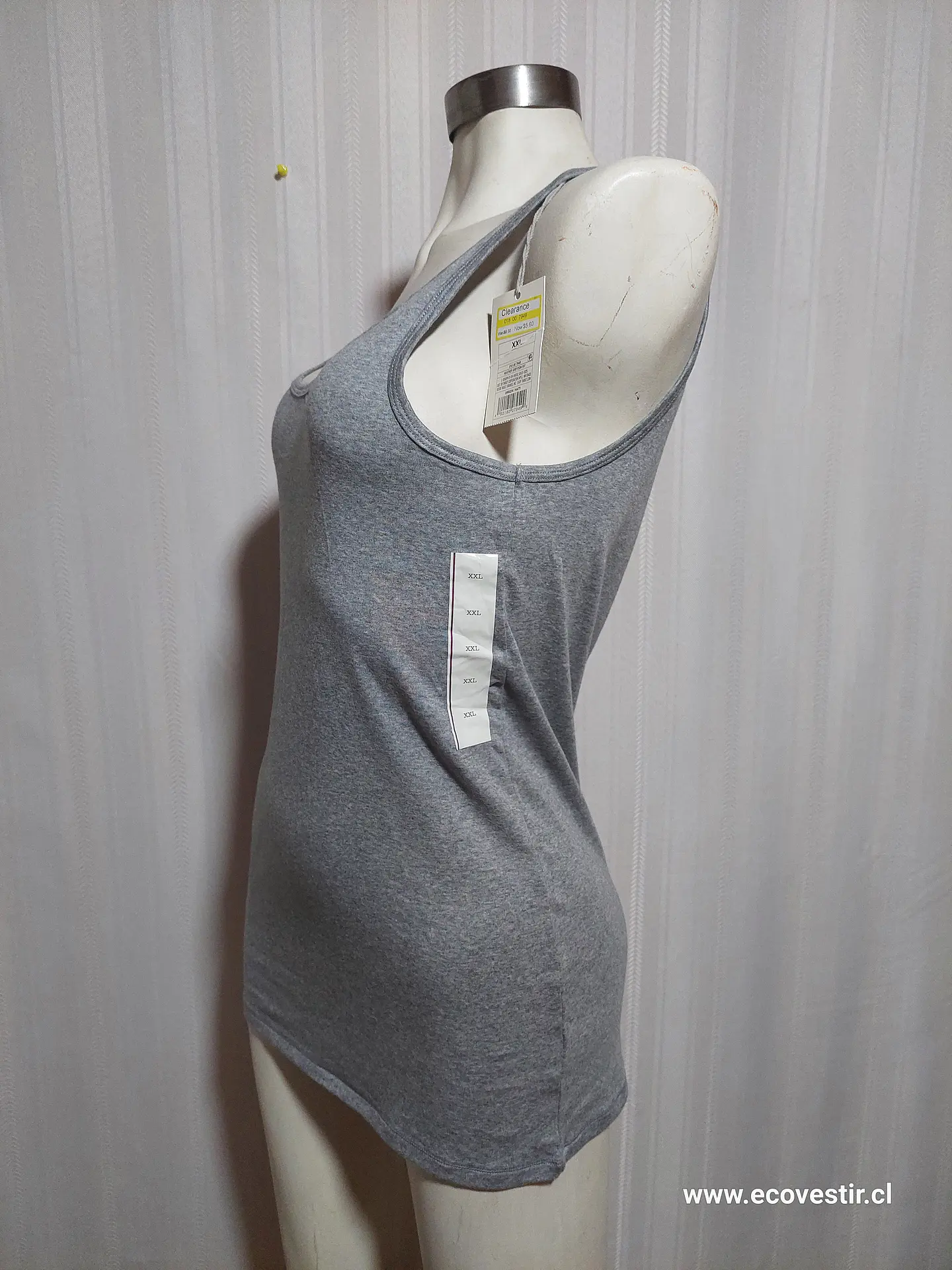 POLERA S/M GRIS NEW DAY TALLA XXL 3